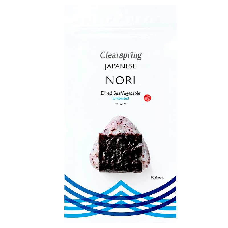 Clearspring Nori plader - rå (10 plader)