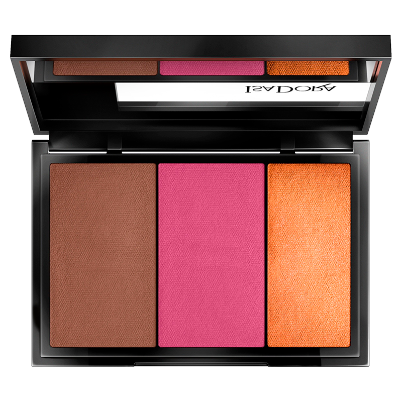 IsaDora Face Sculptor 3-in-1 Palette Bronze Plum (12 g)