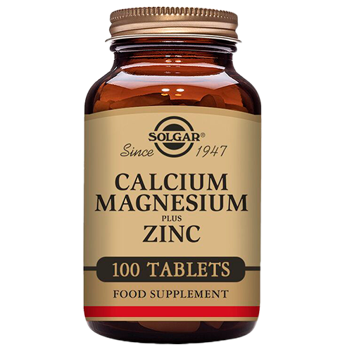Solgar Calcium, Magnesium Plus Zink (100 tabl)