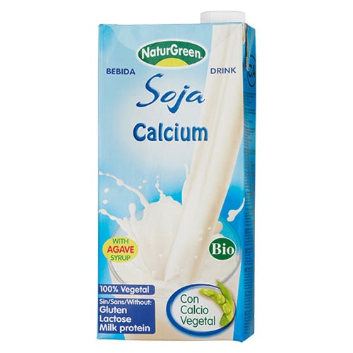 NaturGreen  Soyadrik med calcium Ø (1 liter)