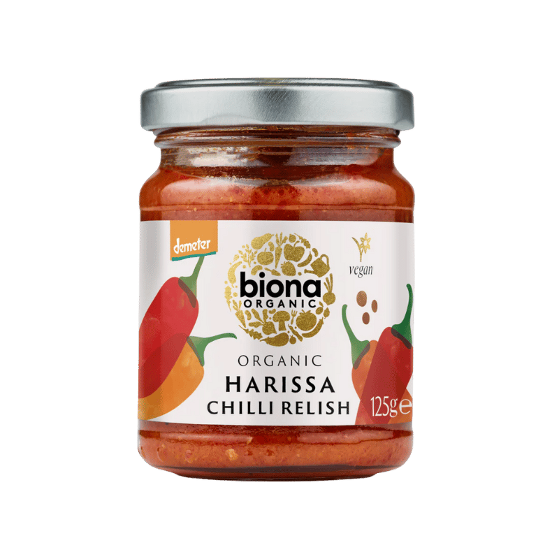 Biona Harissa Chili Relish Demeter Ø (125 g)