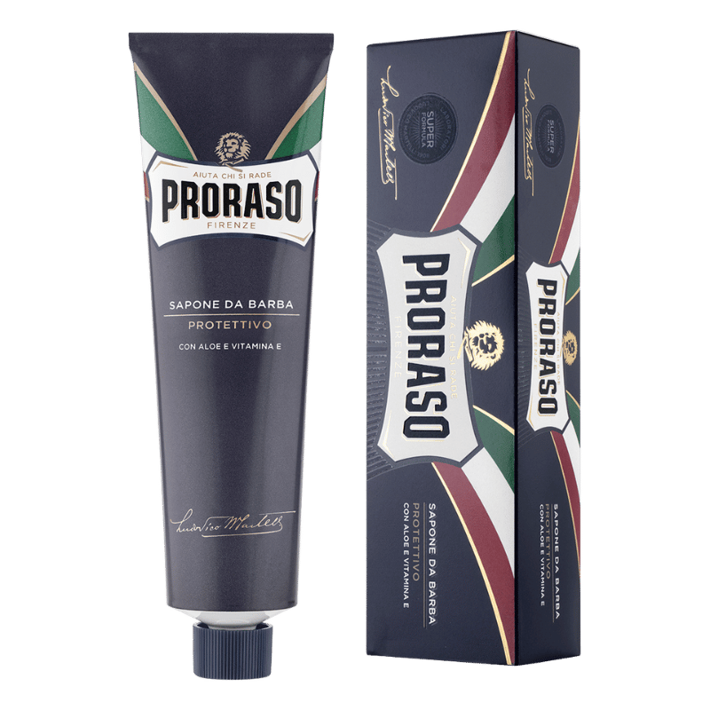 Proraso Barbercreme - Aloe Vera og Vitamin E (150 ml)