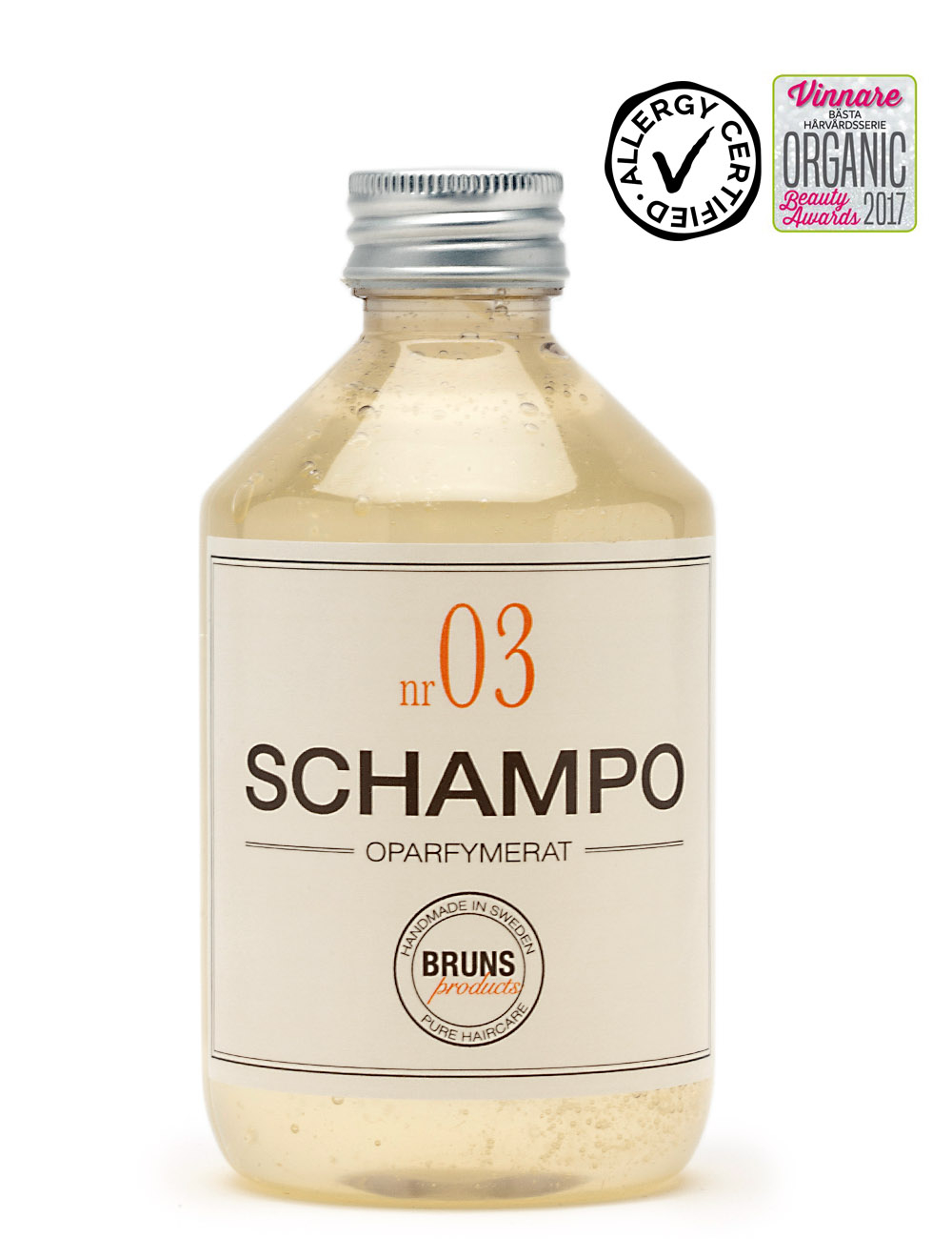 Bruns Nr. 03 Shampoo Parfumefri 330 ml.