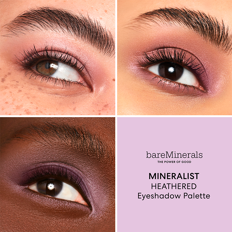 bareMinerals Mineralist Eyeshadow Palette Heathered (7,8 g)