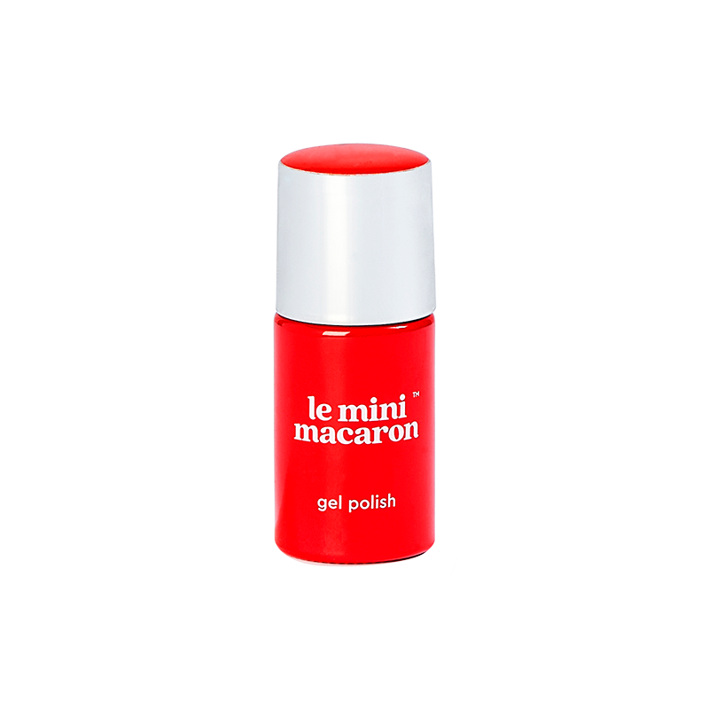 Le Mini Macaron Gel Polish Cherry Red 8,5 ml.