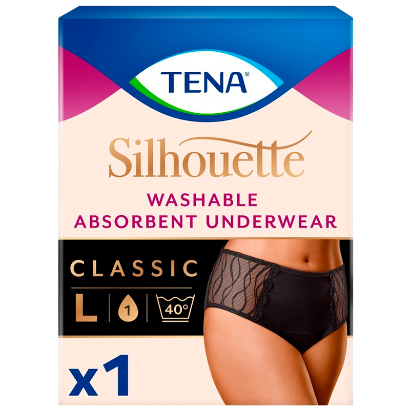 Tena Inco Silhouette Noir Classic L (1 stk)