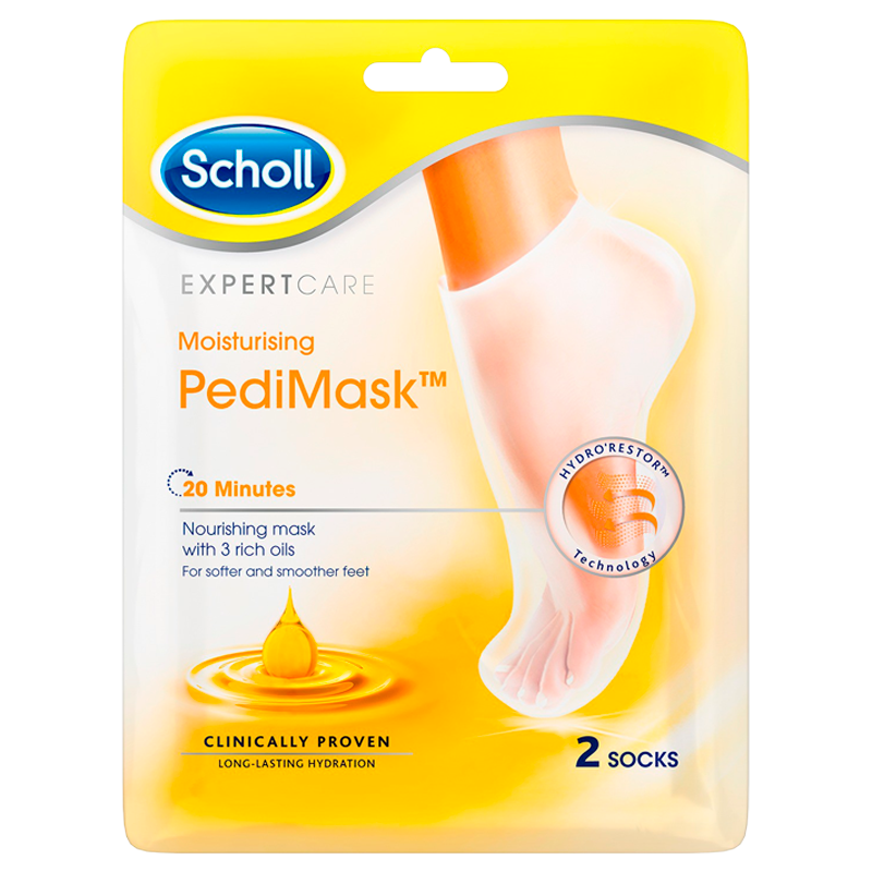 Scholl Pedimask Triple Oil (2 stk)