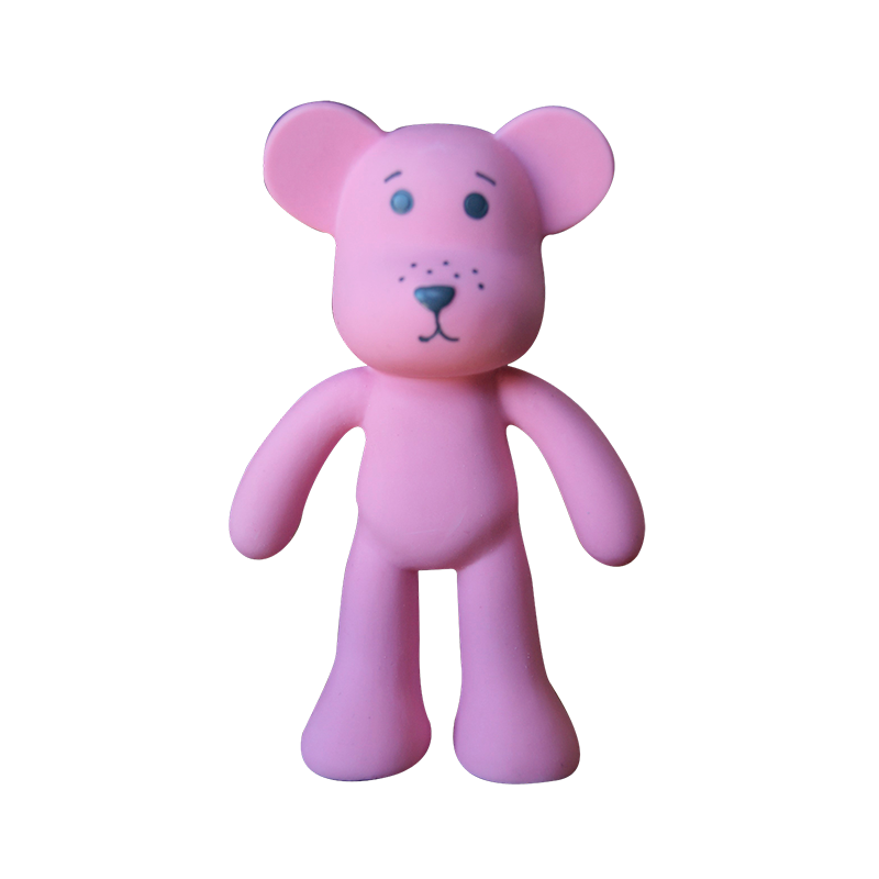 Oopsy Bidebamse Naturgummi Rosa (1 stk)
