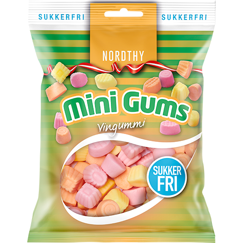 Nordthy Sukkerfri Mini Gums (65 g)