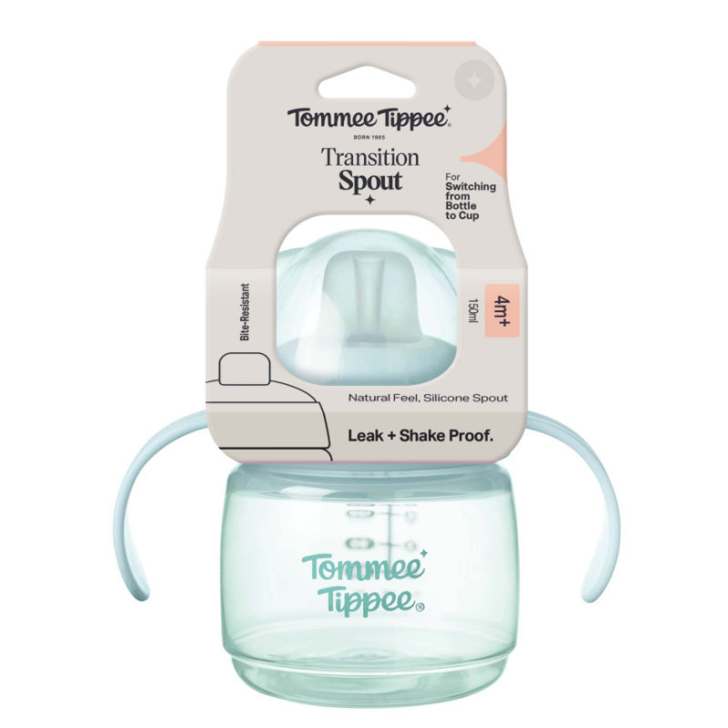 Tommee Tippee Drikkekop M. Tud 4 Mdr.+ Blå (150 ml)