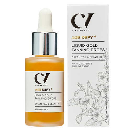 Green People Age Defy+ Liquid Gold Tanning Drops (30 ml)