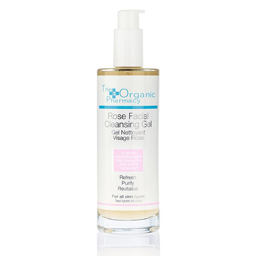 The Organic Pharmacy Rose Facial Cleansing Gel 100 ml.