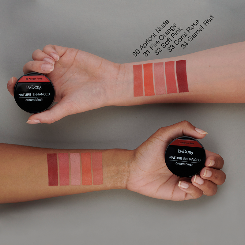 IsaDora Nature Enhanced Cream Blush 34 Garnet Red (3 g)