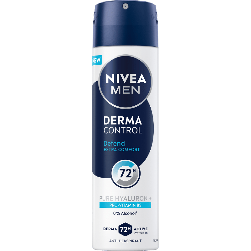 Nivea For Men Derma Control Defend Spray (150 ml)