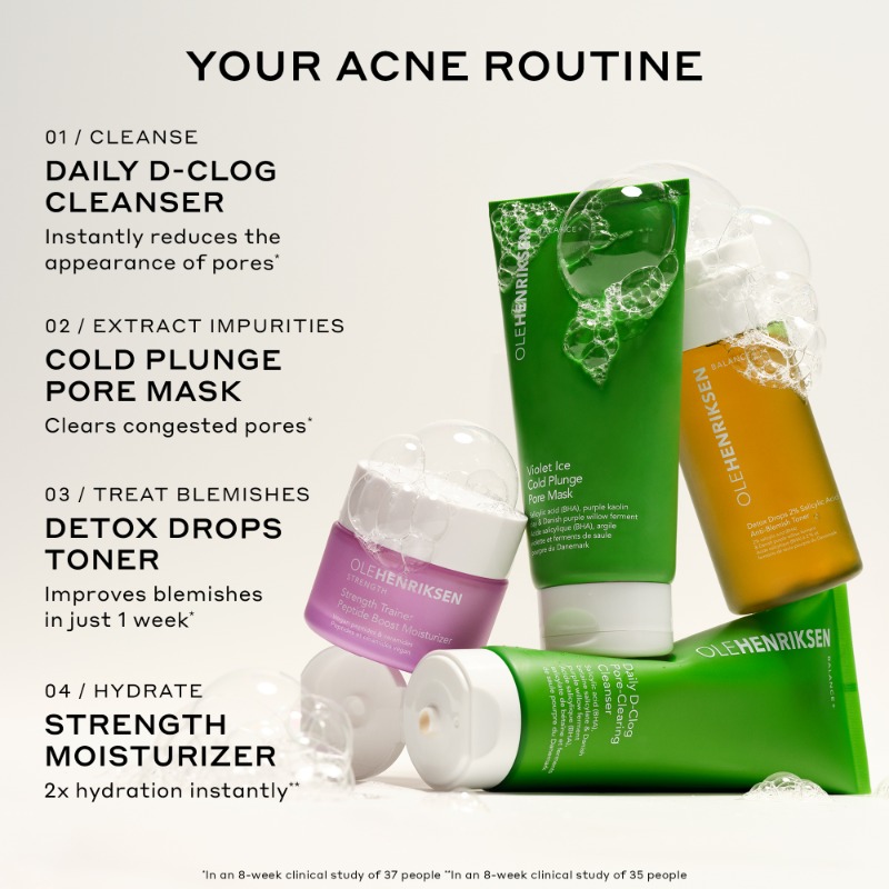 Ole Henriksen Balance Violet Ice Cold Plunge Pore Mask (90 g)