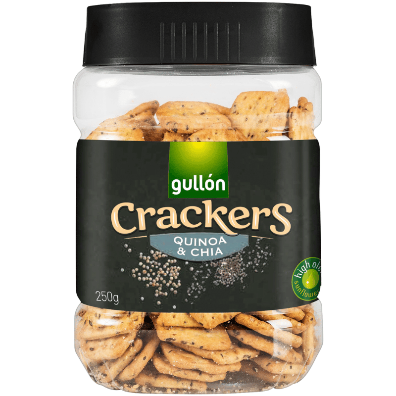 Gullon Crackers M. Quinoa & Chiafrø (250 g)