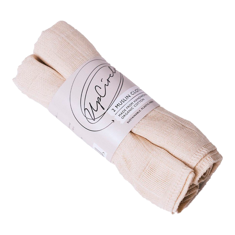 UpCircle Organic Muslin Cloth (2 stk)