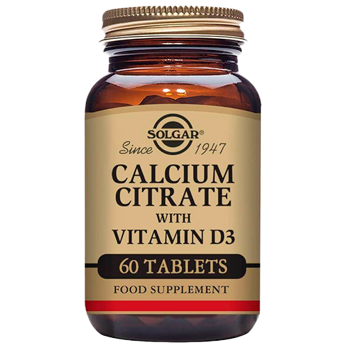 Solgar Calcium Citrate Vitamin D3 (60 tab)