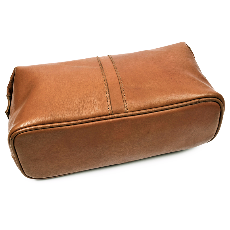 Njord Toilet Bag Kalveskind Cognac