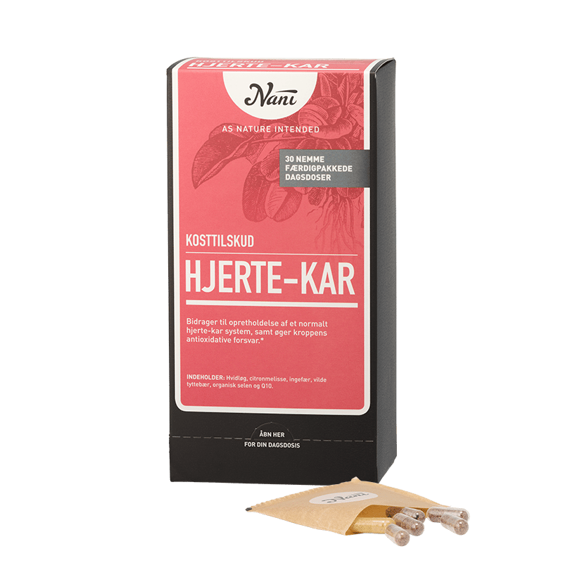 Nani Food State Hjerte-kar (30 breve)