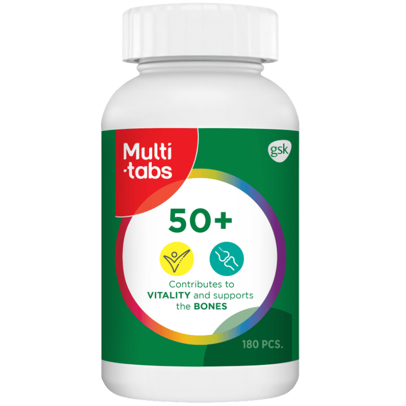 Multitabs 50+ Tabletter (180 stk)