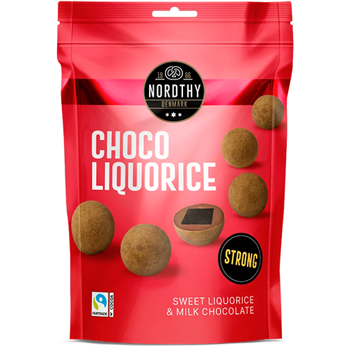 Nordthy Lakridskugler Stærk (110 g)