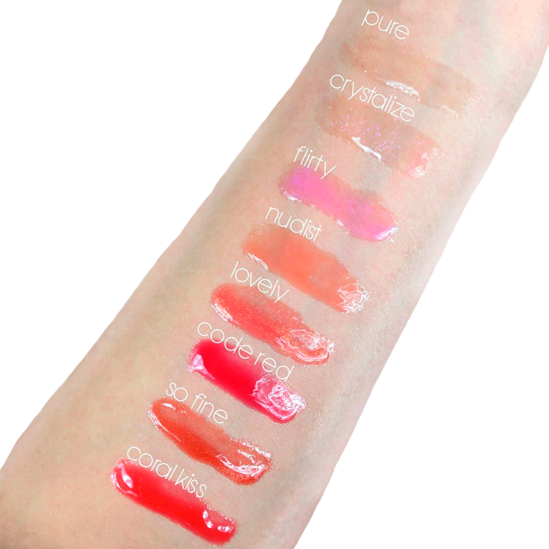 RUDE Cosmetics Berry Juicy Lip Gloss Code Red (1 stk)