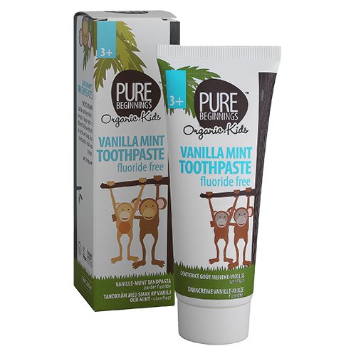 Pure Beginnings Mint Tandpasta +3 år (75 ml)