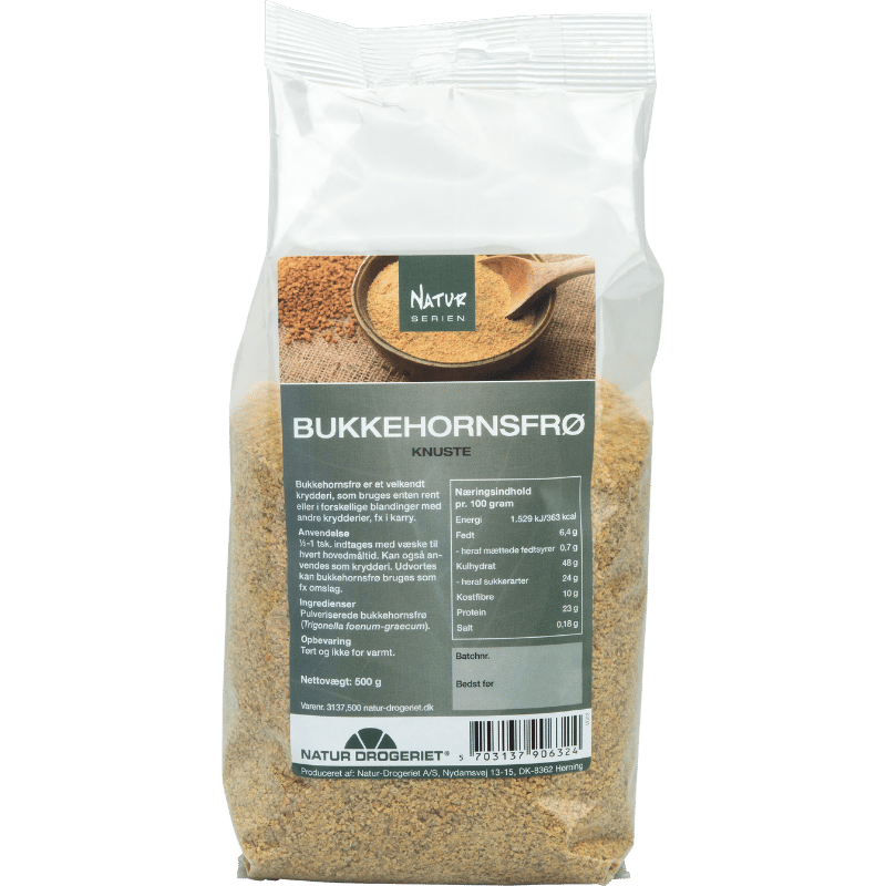Natur Drogeriet Bukkehornsfrø Knuste (500 gr)