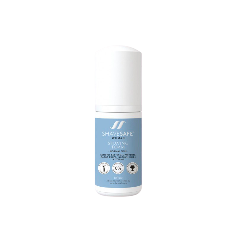 ShaveSafe Woman Shaving Foam Normal Hud 100 ml.