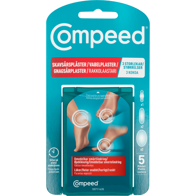 Compeed Vabel plaster mix (5 stk)