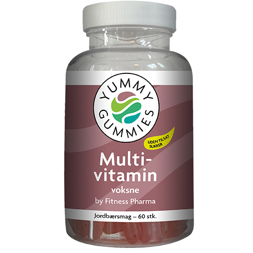 Fitness Pharma Yummy Gummies Multivitamin Voksne (60 stk)