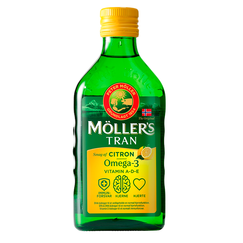 Møllers Tran med Citrussmag (250 ml)
