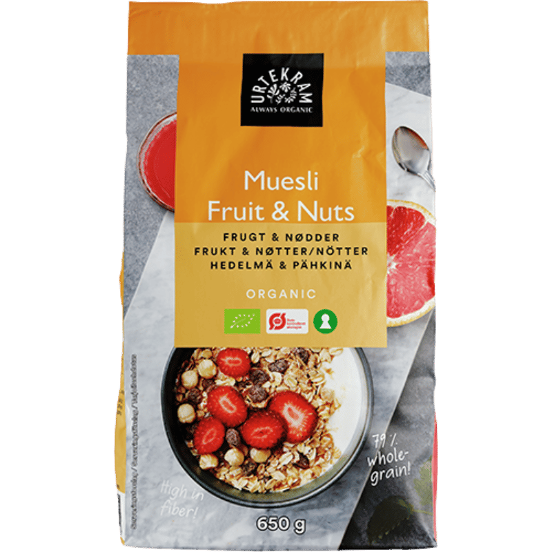 Urtekram Muesli Fruit & Nuts (650 g)