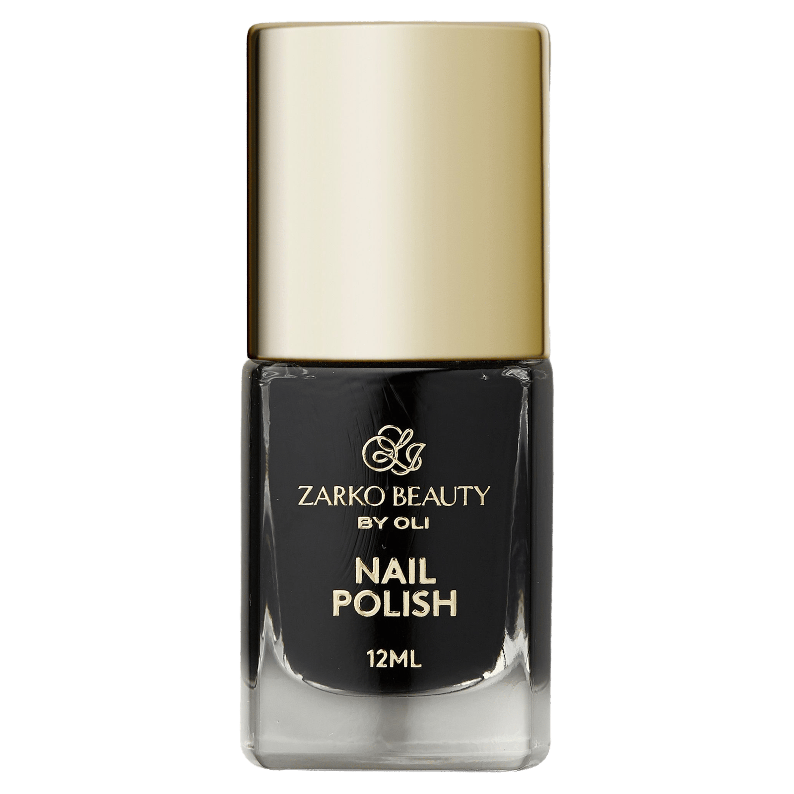 Zarko Beauty By Oli Nail Polish Black (12 ml)