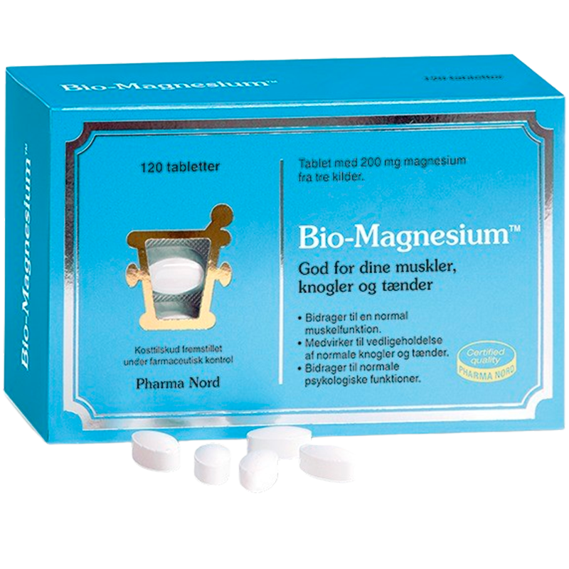 Pharma Nord Bio-Magnesium 200 mg (120 tabletter)