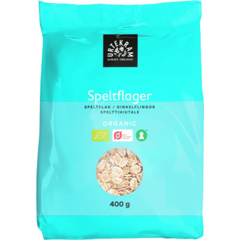 Urtekram Speltflager Ø (400 gr)