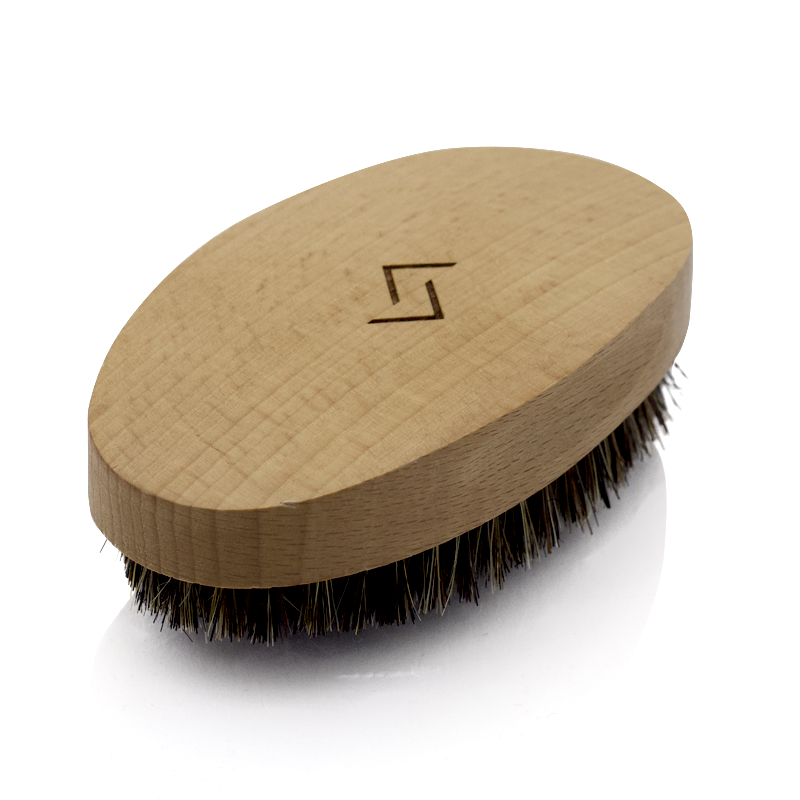 Njord Beard Brush Boar Bristle/Beech Wood