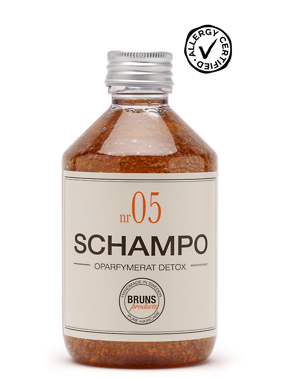 Bruns Nr. 05 Shampoo Parfumefri Detox 330 ml.