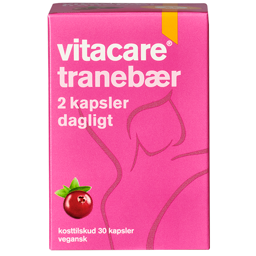 VitaCare Tranebær 250 mg (30 kapsler)