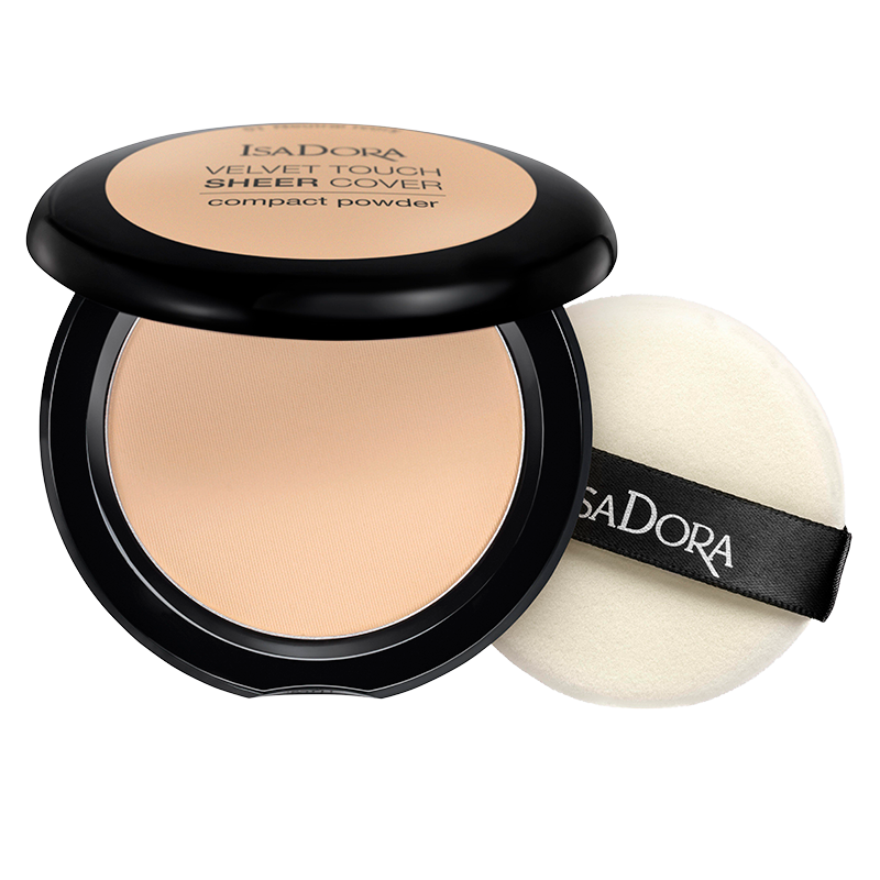 IsaDora Velvet Touch Sheer Cover Compact Powder 41 Neutral Ivory (10 g)