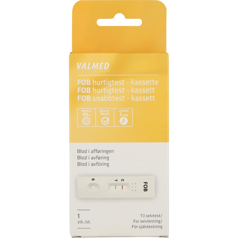 ValMed FOB Hurtigtest Kasette (1 stk)