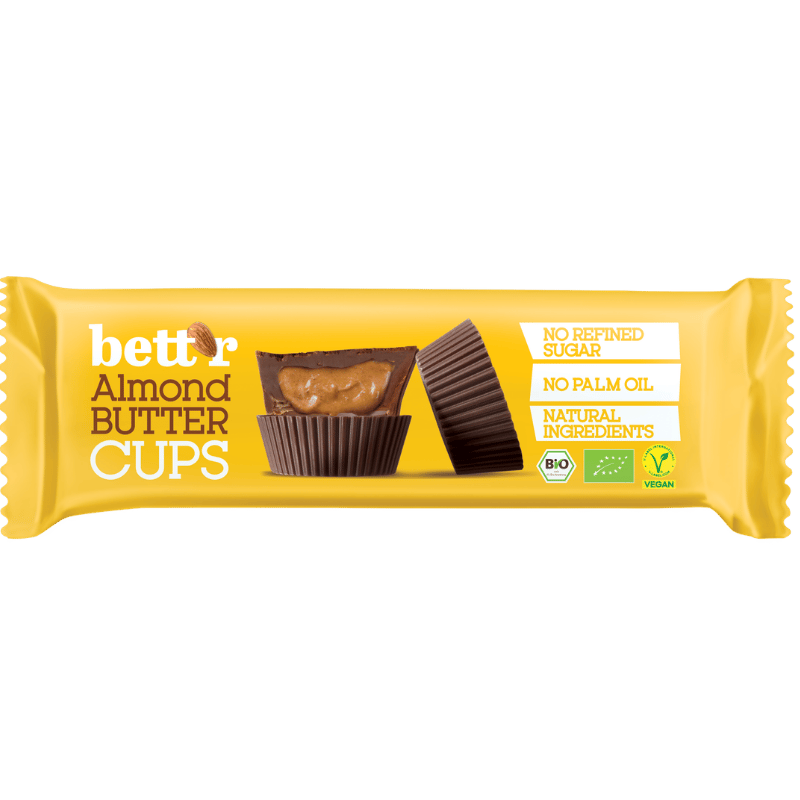 BETT'R Praliner M. Mandelsmør Ø (39 g)