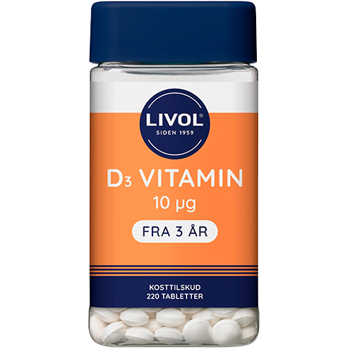 Livol Vitamin D3 (220 tabl)