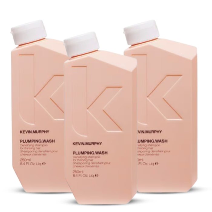 3 x Kevin Murphy Plumping Wash (250 ml)