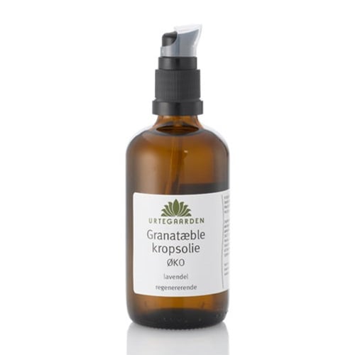 Urtegaarden Granatæble/Lavendel Kropsolie Ø (100 ml)