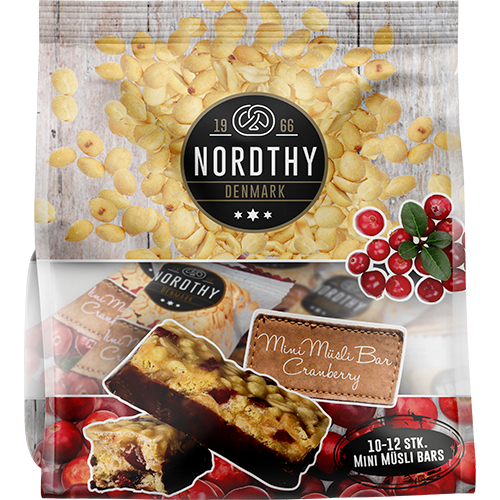 Nordthy Mini Müsli Bars Cranberry (175 g)