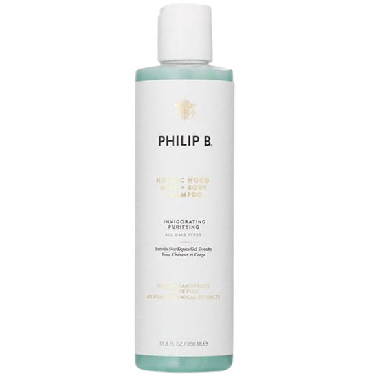 Philip B Nordic Wood Hair & Body Shampoo 350 ml.