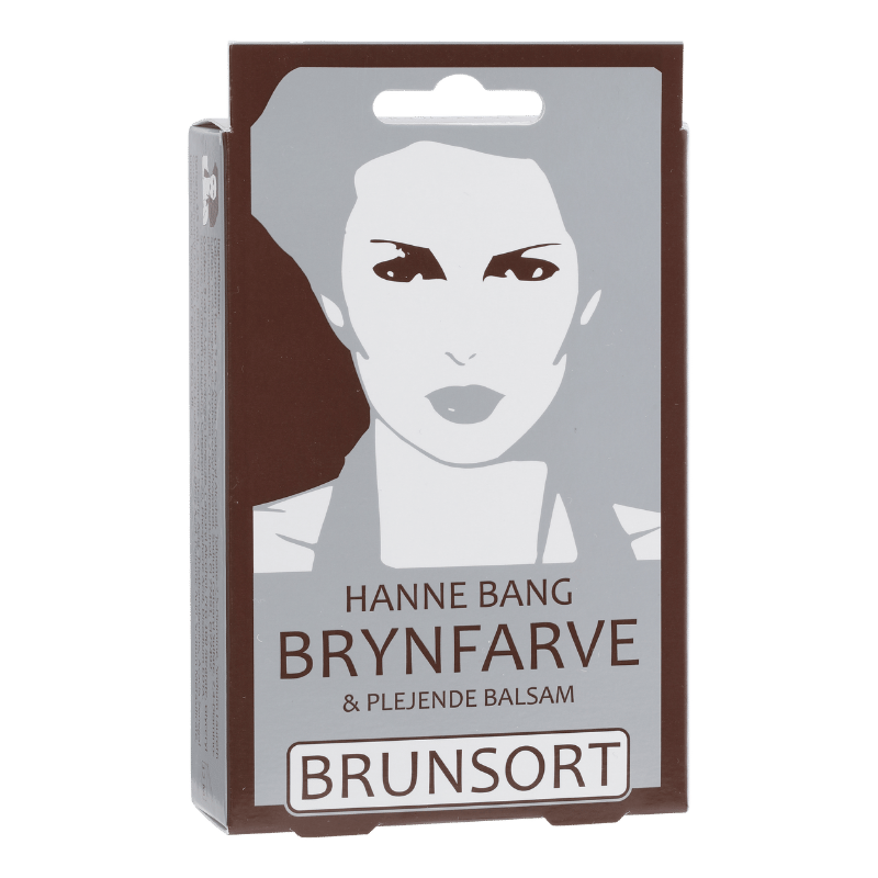 Hanne Bang Brynfarve & Plejende Balsam Sæt Brunsort (1 sæt)
