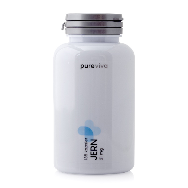 Pureviva Jern (21 mg) (135 kaps)